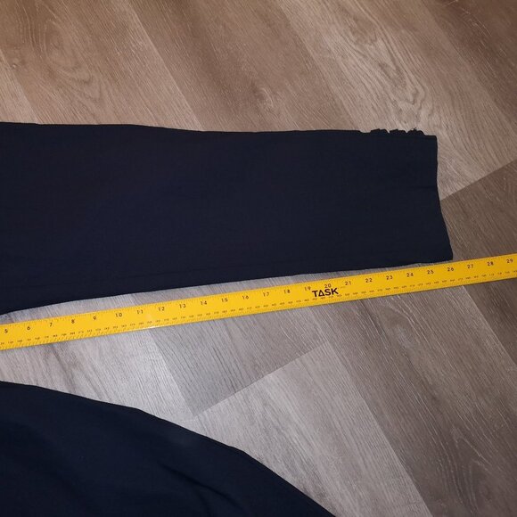 Retrology Ladies Straight Leg Pull On Navy Pants - Picture 6 of 6